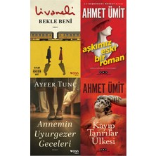 Can Yayınları Bekle Beni + Kayıp Tanrılar Ülkesi + Aşkımız Eski Bir Roman + Annemin Uyurgezer Geceleri Set