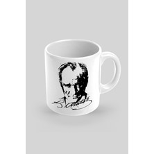 Baskılı Porselen Kupa Bardak