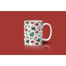 Yılbaşı Temalı Baskılı Kupa Bardak