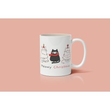 Merry Christmas Cat Baskılı Kupa Bardak