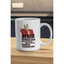 Benim Ağzımdan Çıkan Acaba Senin Kulağına Isabet Etmiyor Mu? Kupa - Baskılı Kupa Bardak