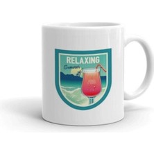 Relaxing Summer Baskılı Kupa/bardak