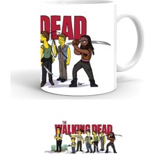The Walking Dead Baskılı Seramik Beyaz Kupa