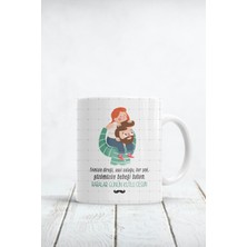 Babalar Günün Kutlu Olsun Baskılı Kupa Bardak