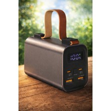 Powerbank 30.000 Mah 2x Usb-C+2xusb-A+1xdc Çıkışlı 100W Macbook Laptop Şarj Edilebilir Profesyonel Şarj