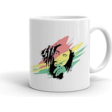 Bob Marley Baskılı Kupa