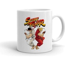 Street Fighter Baskılı Kupa
