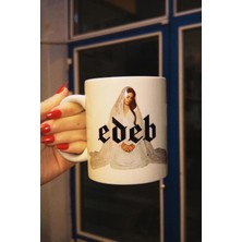 Lana Del Rey Edeb Beyaz Kupa Bardak