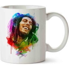 Bob Marley Porselen Kupa Bardak