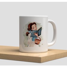 Beyaz Kupa Bardak A284 - Aşk Sevgi Sevgililer Günü Doğumgünü Yılbaşı