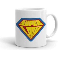 Super Lady Baskılı Kupa Bardak