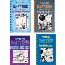 Epsilon Yayınevi Saftirik Greg'in Günlüğü 12-13-14-15 Jeff Kinney 4 Kitap Set -