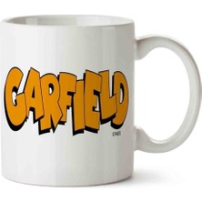 Garfield Porselen Kupa Bardak