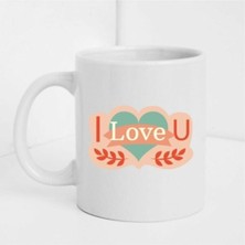 Beyaz Baskılı Kupa