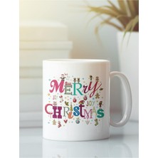 Beyaz Kupa Bardak Yeni Yıl Yılbaşı