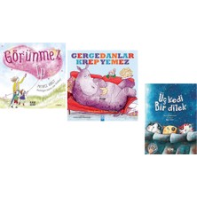 Mundi Görünmez Ip + Gergedanlar Krep Yemez + Üç Kedi Bir Dilek 3 Kitap Set