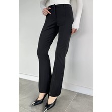 Gülseli Kadın Çimalı Yırtmaç Detaylı Pantolon P-00020325