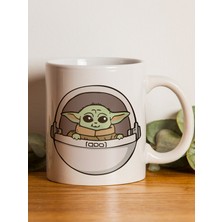 Baby Yoda Baskılı Kahve Kupası