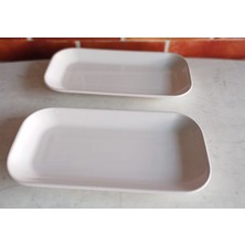 Keramika Kayık Tabak 30*14 2 Li