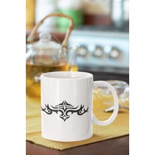 Dudak Baskılı Porselen Kupa Bardak