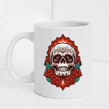 Desenli Seramik Baskılı Kupa