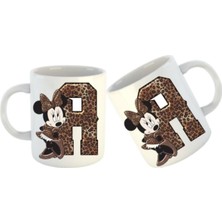 A Harf Baskılı Kupa Bardak Modelleri