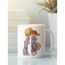 Beyaz Kupa Bardak Sarah Kay