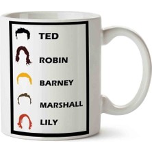 How I Met Your Mother Porselen Kupa Bardak
