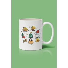 Yılbaşı Temalı Kupa Bardak  Baskılı Kupa Bardak