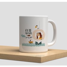 Beyaz Kupa Bardak A182 - Sevgililer Günü Aşk Sevgi Arkadaşlık Dostluk Balayı