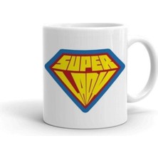 Super Lady Baskılı Kupa Bardak