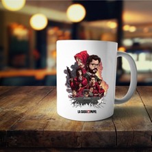 La Casa De Papel Yazılı Kupa Bardak - Baskılı Kupa Bardak V6