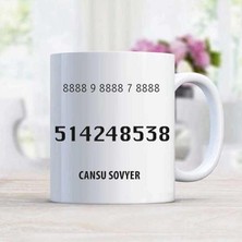 Derin Uyku Sayı Sekans Kişiye Özel Kupa Bardak