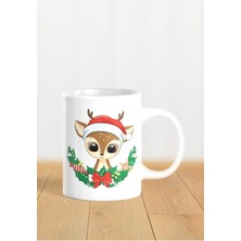 Hediyelik Yeniyıl / Yılbaşı / Noel Baba Baskılı Kupa Bardak