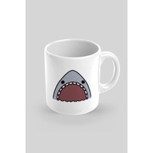 Shark Baskılı Kupa Bardak