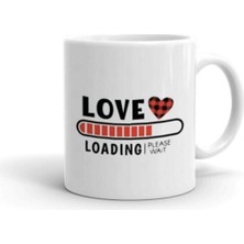 Aşk Yükleniyor Baskılı Kupa