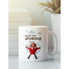 Beyaz Kupa Bardak G132 Aşk Dostluk Arkadaşlık Sevgi Kardeşlik Doğumgünü