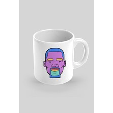 Baskılı Porselen Kupa Bardak