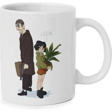 Leon Baskılı Kupa/bardak