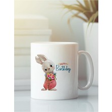 Beyaz Kupa Bardak G124 Aşk Dostluk Arkadaşlık Sevgi Kardeşlik Doğumgünü