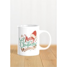 Hediyelik Yeniyıl / Yılbaşı / Noel Baba Baskılı Kupa Bardak