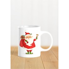 Hediyelik Yeniyıl / Yılbaşı / Noel Baba Baskılı Kupa Bardak