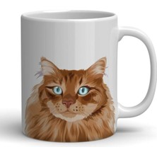 Kedi Baskılı/kupa Bardak