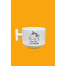 I Am A Unicorn Baskılı T Kupa