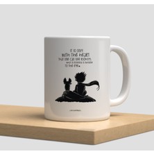 Beyaz Kupa Bardak A248 - Aşk Kahve Hediye Yılbaşı Yeniyıl Sevgi Arkadaşlık Dostluk Kardeşlik