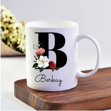 Bengü B Baş Harf Baskılı Kupa Bardak