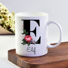 Porselen - Elif Isimli Kupa Bardak .
