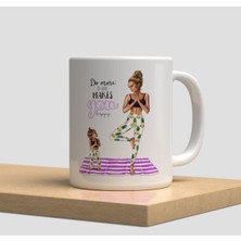 Beyaz Kupa Bardak A51- Anne Çocuk Anneler Günü