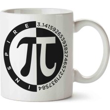 Pi Sayısı Geeky Pi-Symobol Day March 3 Porselen Kupa Bardak
