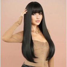 Aura Peruk Kendi Saçınızdan Ayırt Edilmez Doğallığa Sahip Siyah Perçemli Modelimiz